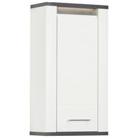 Hängeschrank Mit Soft-close + Led Alassio B: 42,4 Cm, Weiß - Weiß, MODERN, Holzwerkstoff (42,4/79/22cm) - Luca Bessoni