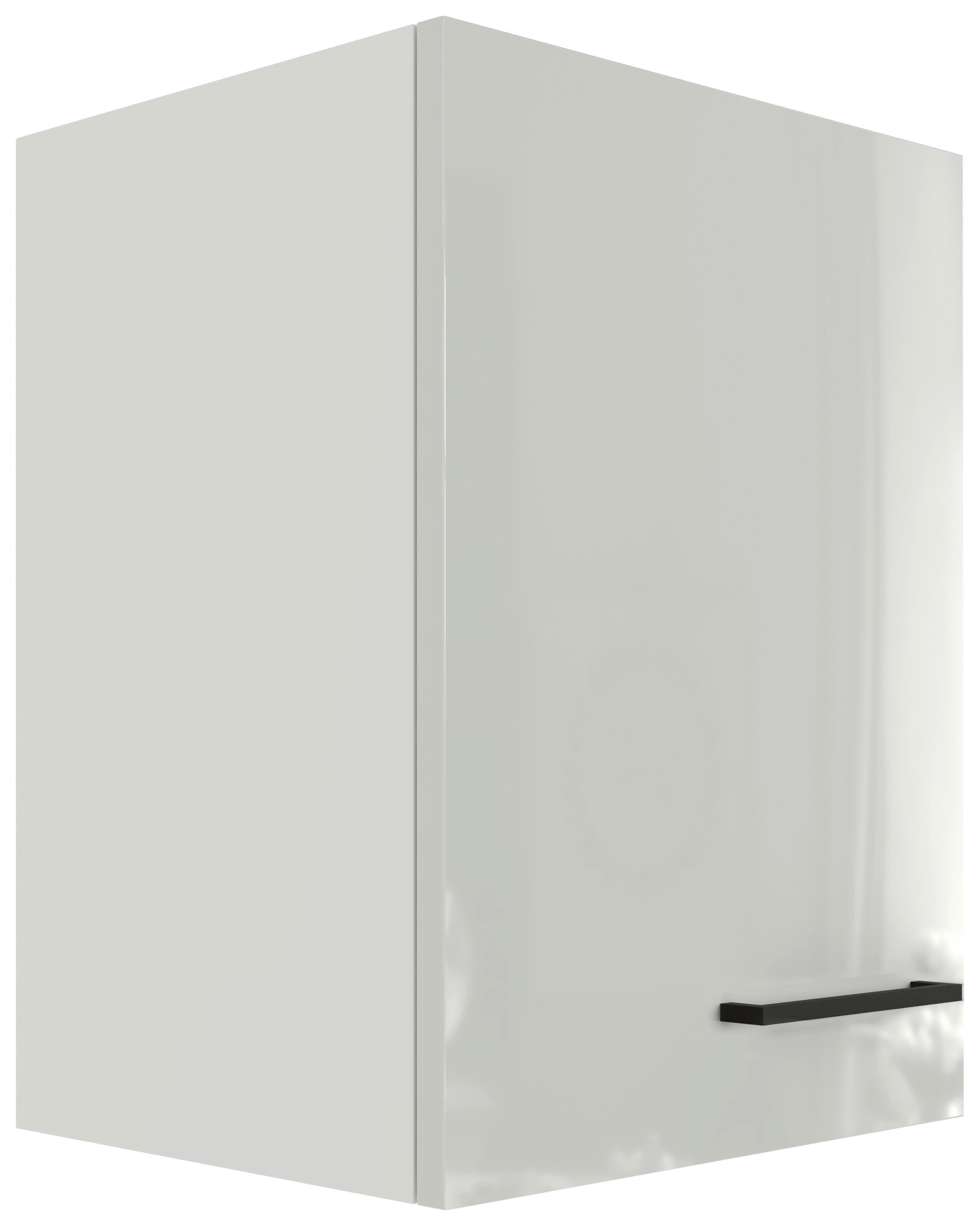 Horná kuchynská skrinka LEVI LEVI - čierna/sivá, Modern, kov/kompozitné drevo (40/54/32cm) - FlexWell