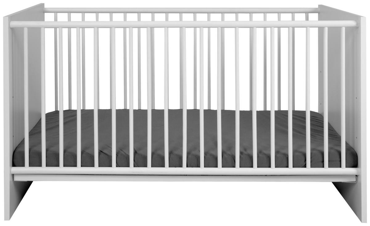 Babaágy Image - fehér, Basics, faalapú anyag (70/140cm) - MID.YOU