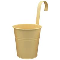 Obal na kvetináč ZANA - žltá, kov (13/13,5/13cm) - Mömax