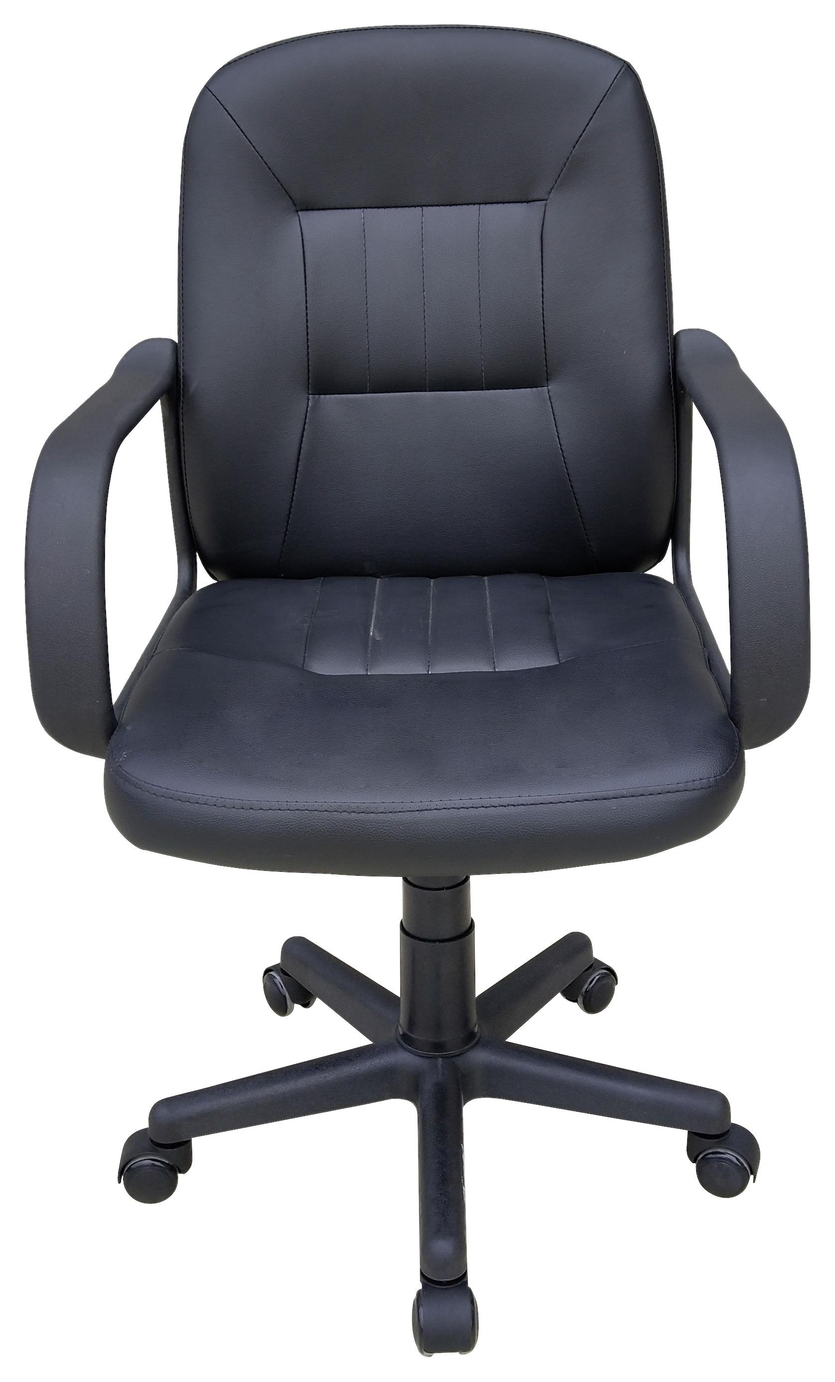 Otočná Židle Nobi 2 - černá, Moderní, textil/plast (58/84-96/53cm)