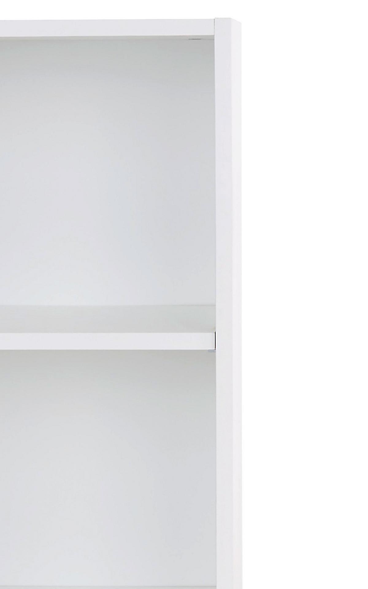 SPODNÍ REGÁL STAR - bílá, Konvenční, kompozitní dřevo (37/89,1/31,9cm)