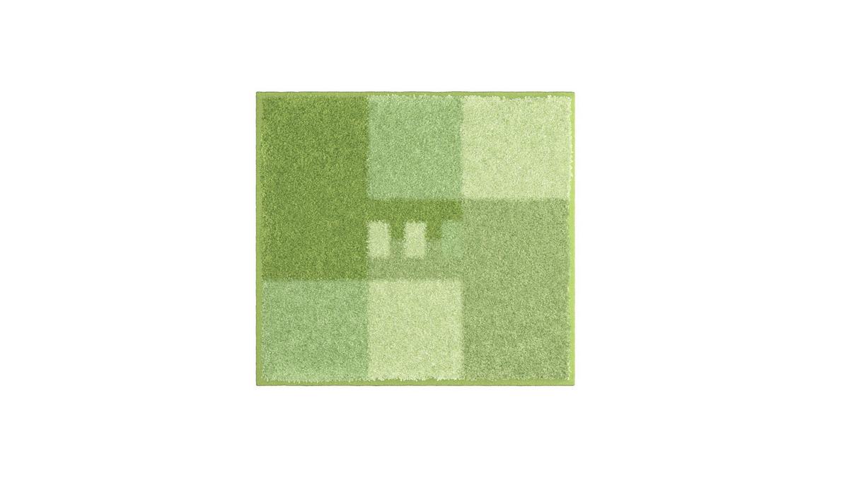 Bidet-vorleger Merkur - Grün, Basics, Textil (40/50cm) - Grund