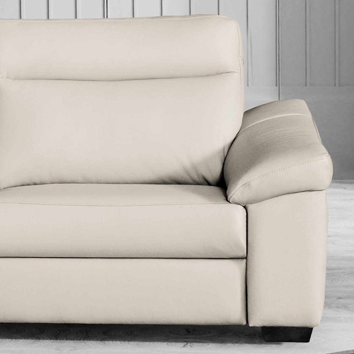 Ecksofa Dakar Grau B: 299x299 cm - Schwarz/Grau, Design, Leder (299/299cm) - Livetastic