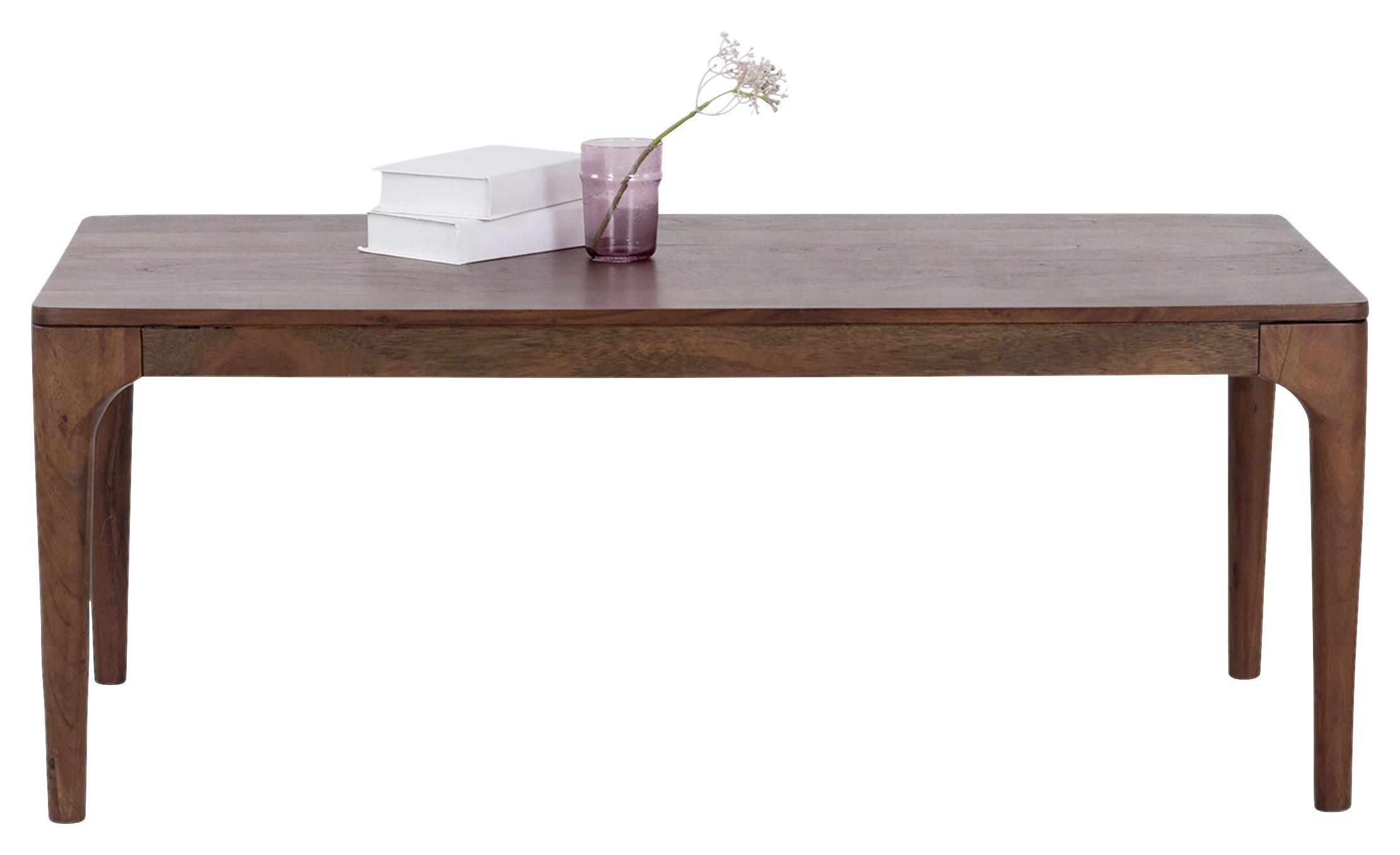Chouchtisch Holz Massiv Bosse Akazie - Akaziefarben, MODERN, Holz (115/60/45cm) - MID.YOU