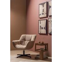 SESSEL Wibo Sandfarben B: 71cm - Sandfarben/Schwarz, MODERN, Textil/Metall (71/94/83cm) - Livetastic