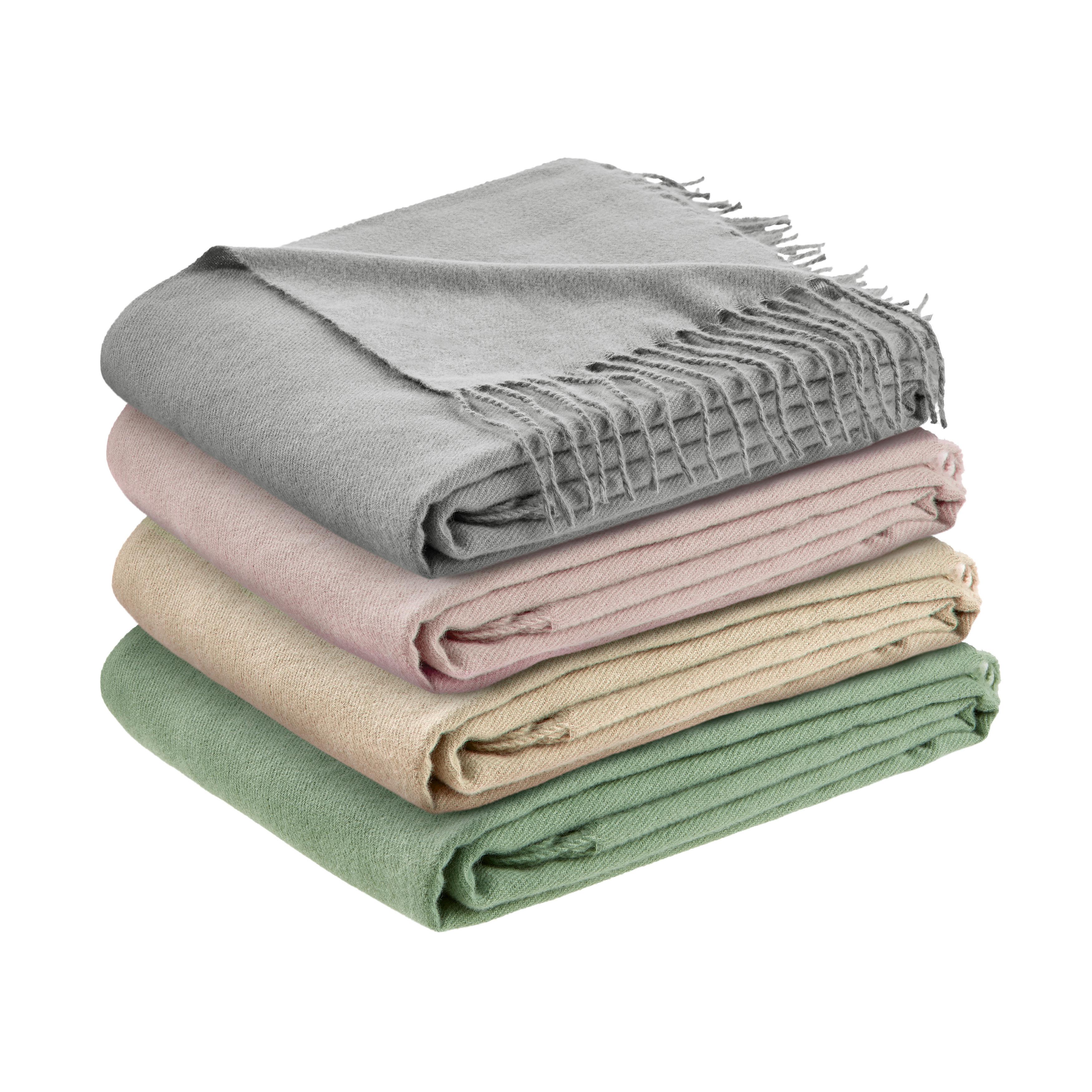 MÄKKÁ DEKA KERSTIN - hnedofialová, Konventionell, textil (130/170cm) - Mömax