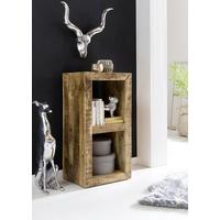 Standregal Massiv Rustica B: 45 Cm Braun - Braun, Design, Holz (45/90/35cm) - MID.YOU
