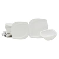 Tafelservice Melbourne Weiß 12-Tlg - Weiß, Basics, Keramik - Creatable