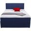 Boxbett Carolina 140x200 Blau - Blau/Schwarz, KONVENTIONELL, Holz/Textil (143/105/209cm) - Carryhome Boxbett Carolina 140x200 Blau - Blau/Schwarz, KONVENTIONELL, Holz/Textil (143/105/209cm) - Carryhome