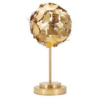 Skulptur Schmetterlinge Goldfarben, B: 19,5 cm - Goldfarben, Basics, Metall (19.5/40.5/19.5cm)