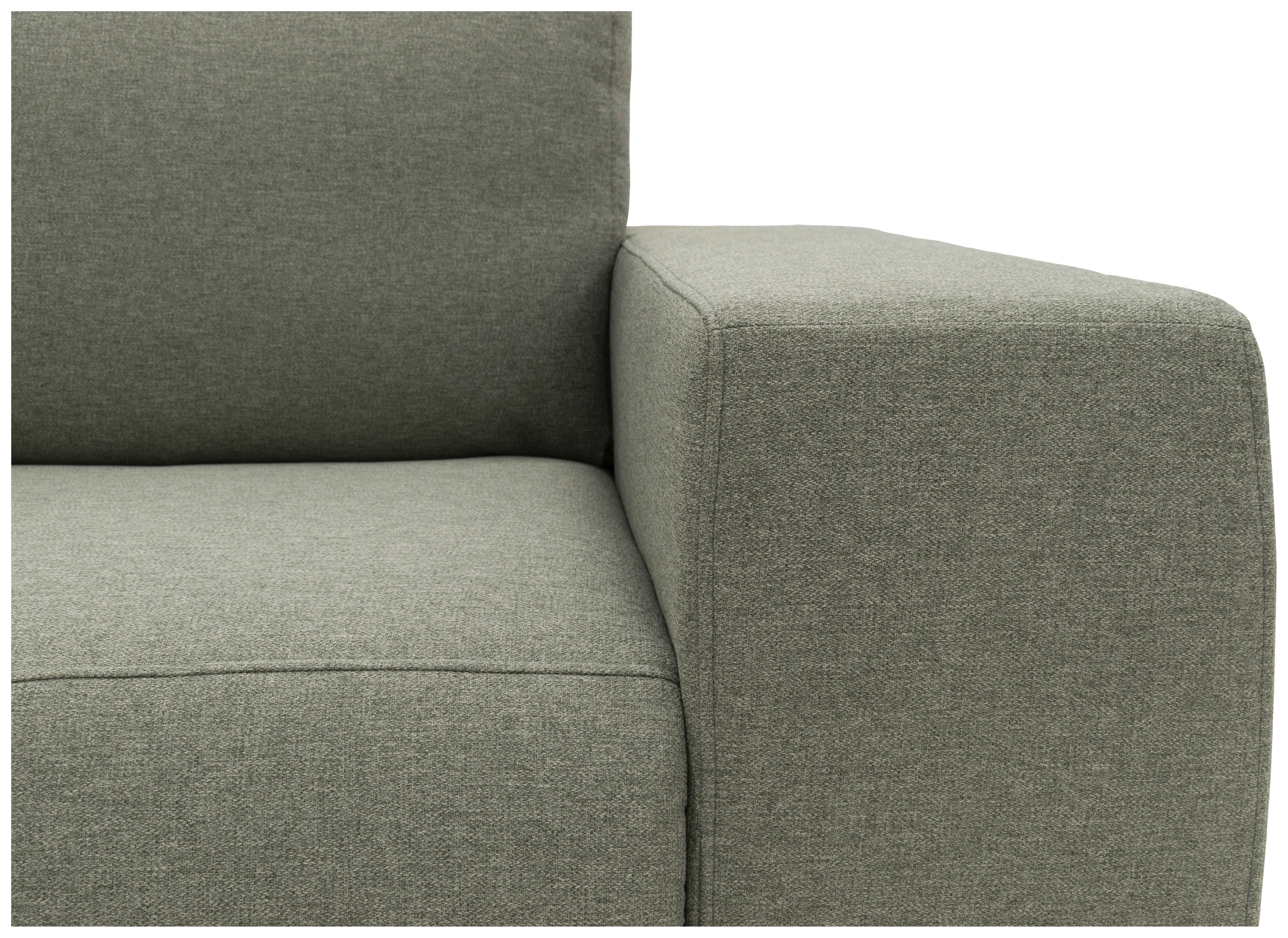 Ecksofa Looks Vi - Graubraun/Schwarz, Design, Textil (242/160cm) - LOOKS by W.Joop