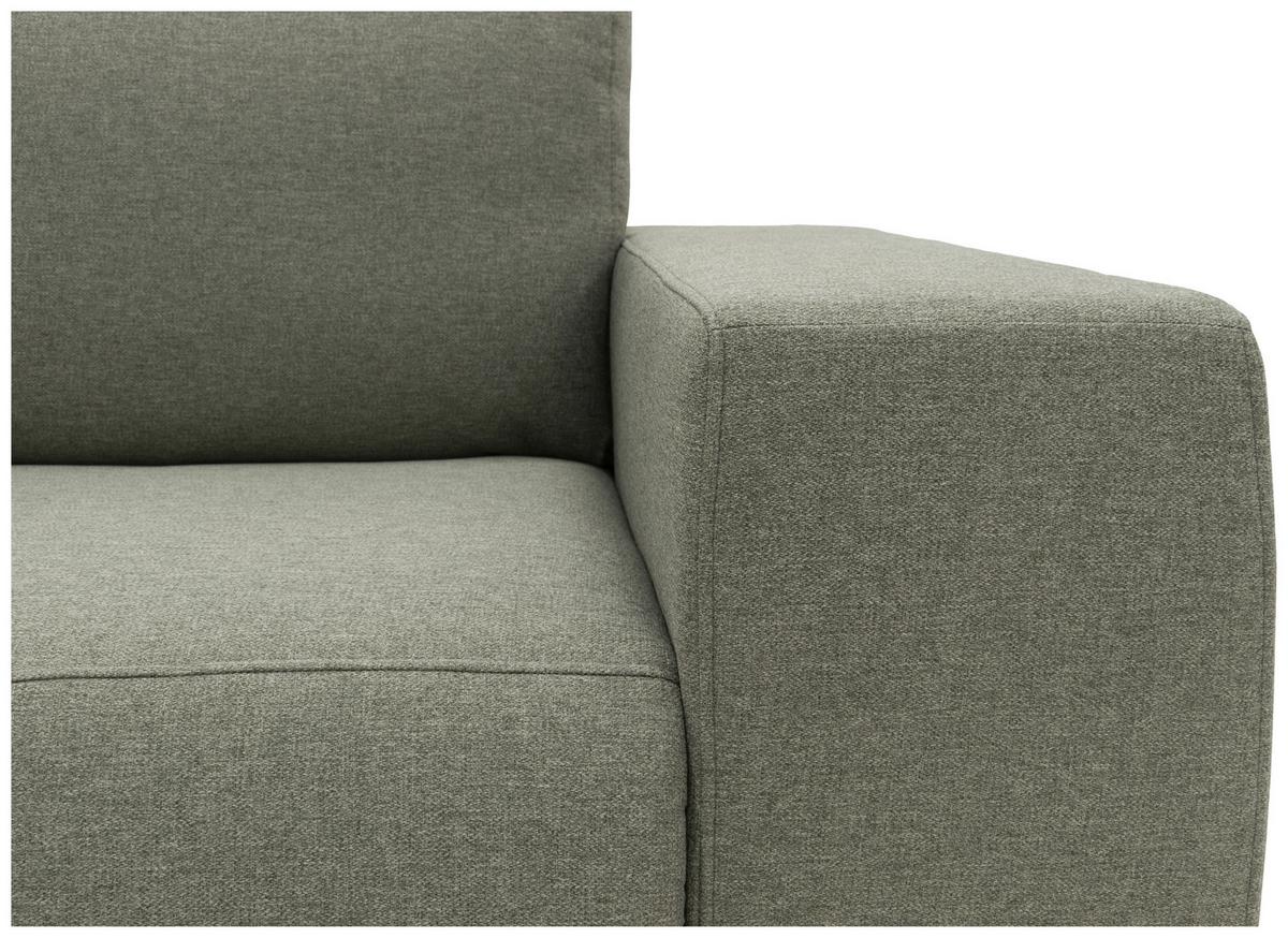 Ecksofa Looks Vi - Graubraun/Schwarz, Design, Textil (242/160cm) - LOOKS by W.Joop