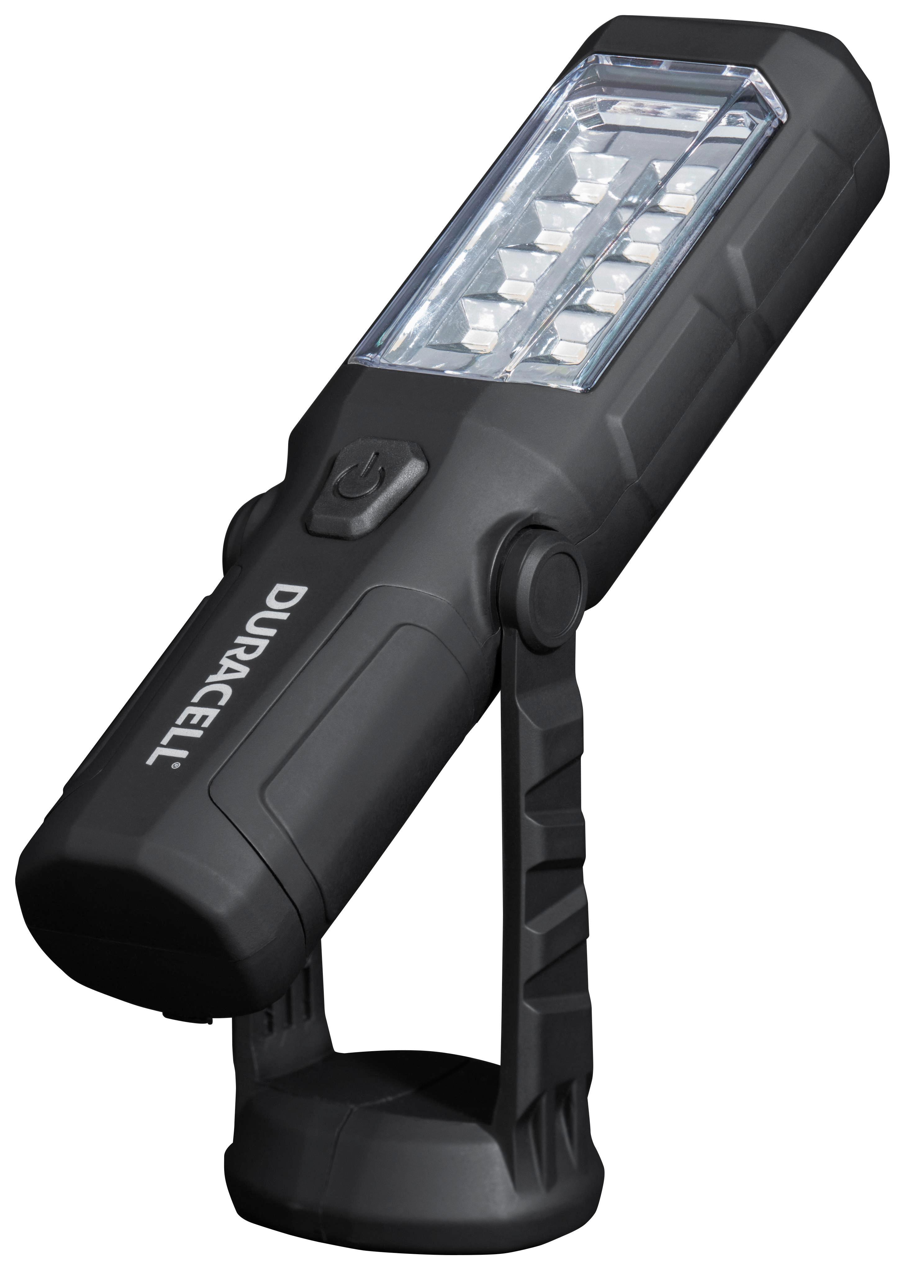 LED-Arbeitsleuchte Duracell Explorer WKL 1 - Schwarz, MODERN, Metall (6/22,5/4,8cm)