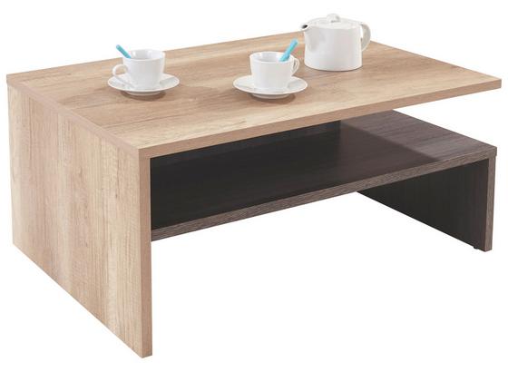 Konferenčný Stolík Laura - farby dubu, Moderný, kompozitné drevo (90/42/60cm) Konferenčný Stolík Laura - farby dubu, Moderný, kompozitné drevo (90/42/60cm)