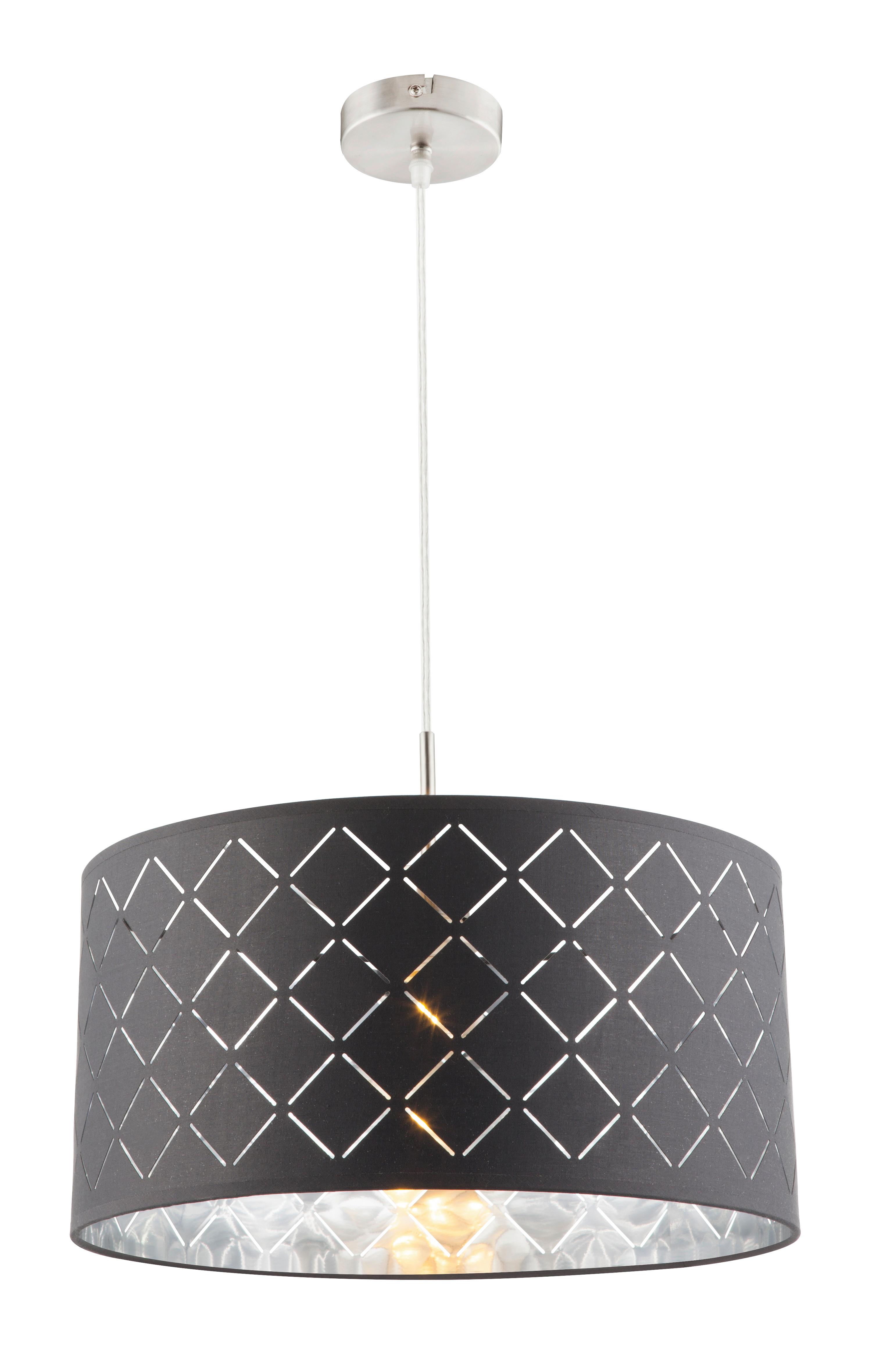 Hängeleuchte Kidal H: 120 Cm 1-Flammig, - Design, Textil/Metall (40/140cm) - Globo