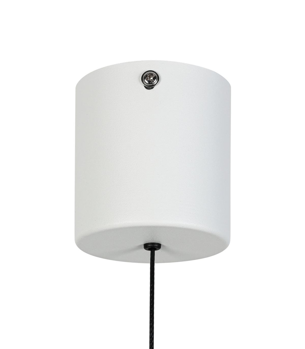 ZÁVĚSNÉ SVÍTIDLO SUSO - bílá, Moderní, kov/plast (3,8/3,8/150cm) - Mömax