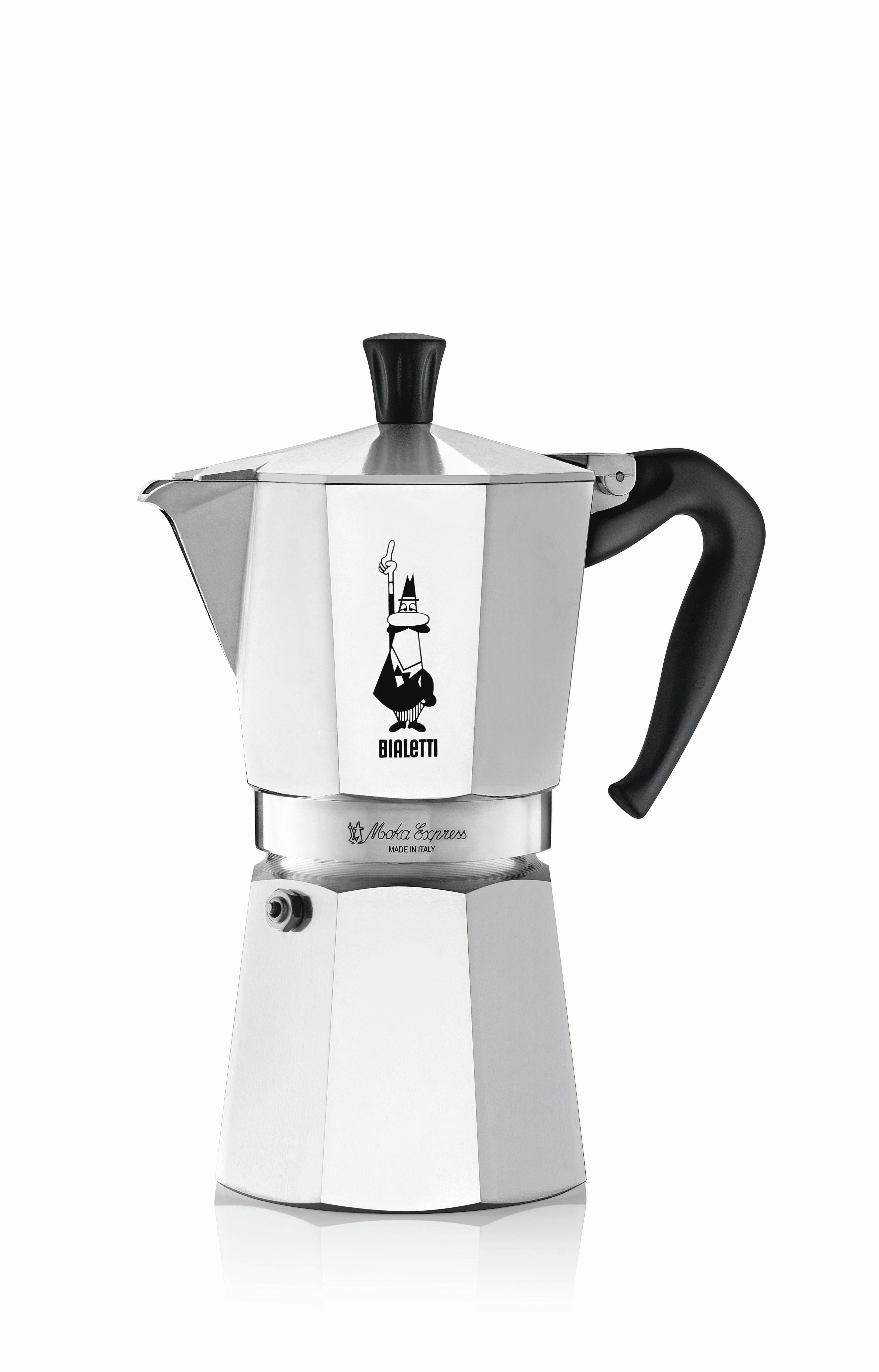 ESPRESSOKOCHER 21,3x11,7x24,4 cm - Silberfarben, Basics, Kunststoff/Metall (21.3/11.7/24.4cm) - Bialetti