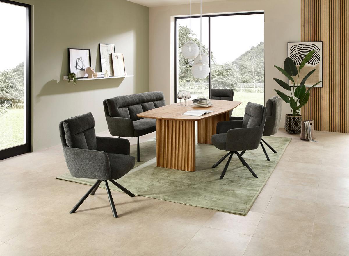 Esstisch Barney Akaziefarben, L: 220 cm - Akaziefarben, MODERN, Holz (220/110/77cm) - Livetastic