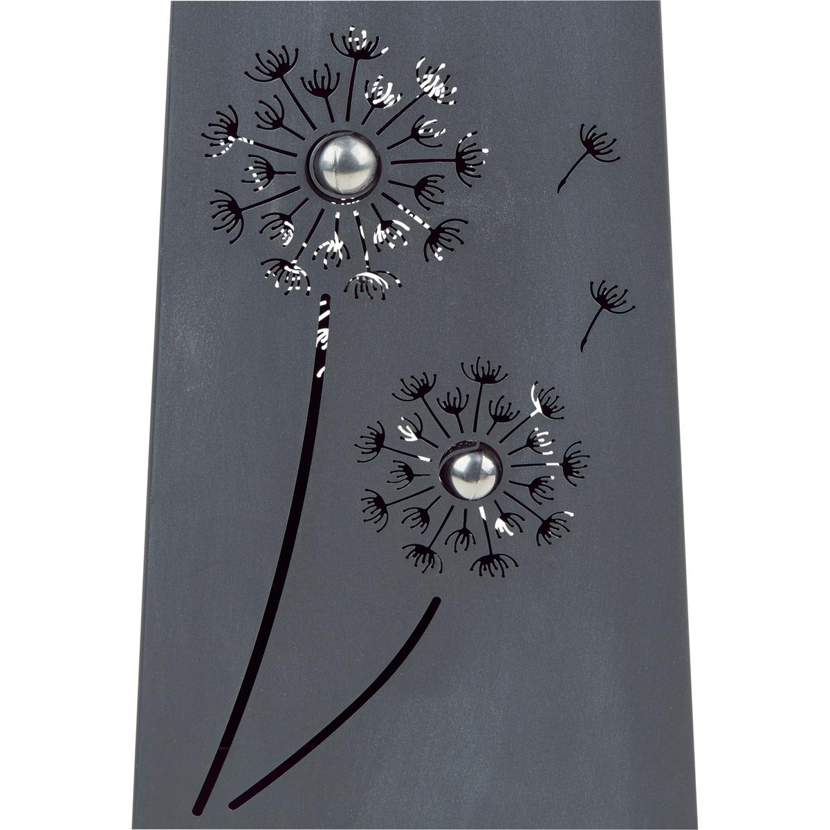 Led Dekosäule Mit Schale Billy H: 71 Cm - Grau, KONVENTIONELL, Metall (33,8/33,8/71cm) - James Wood