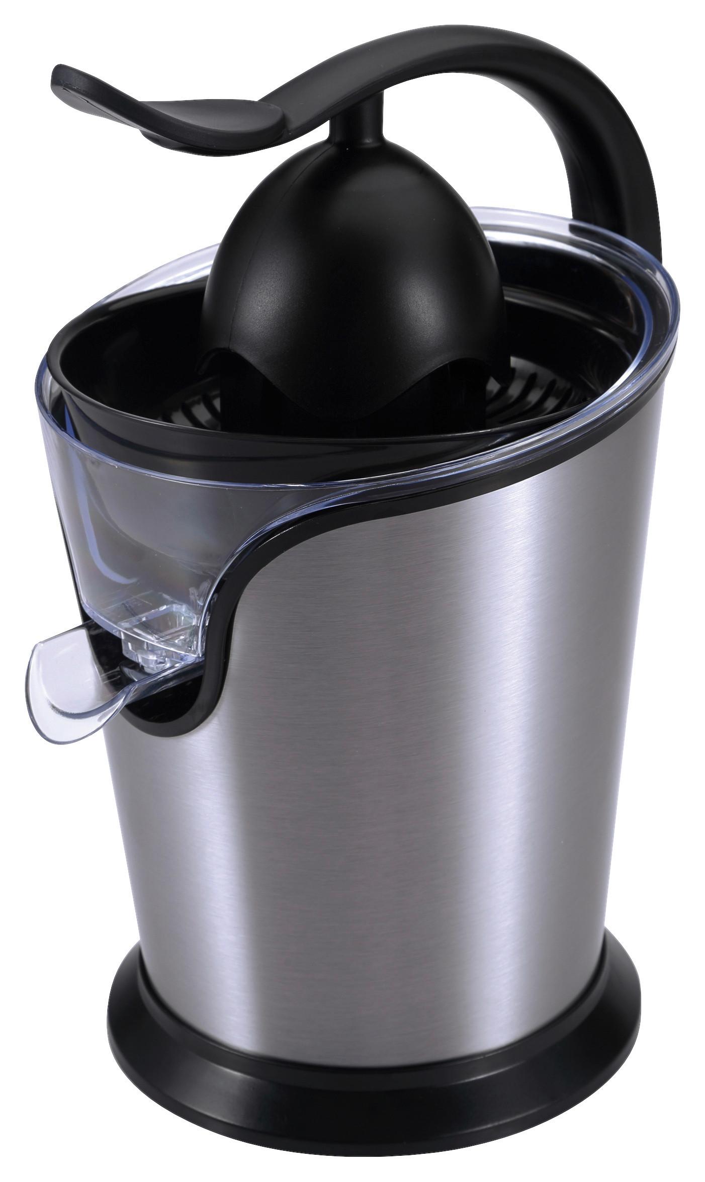 Zitronenpresse Foodies Elektrisch Kunststoff Bpa-Frei - Edelstahlfarben/Transparent, Basics, Kunststoff/Metall (18,5/18,5/30cm) - Masterpro