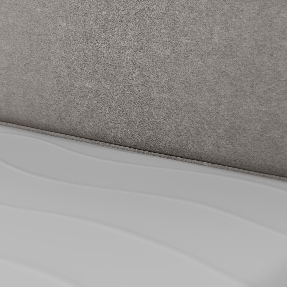 Boxspringbett Mit Bettkasten Kyoto Silberfarben 180x200 - Silberfarben, MODERN, Karton/Holzwerkstoff (180/200cm) - MID.YOU