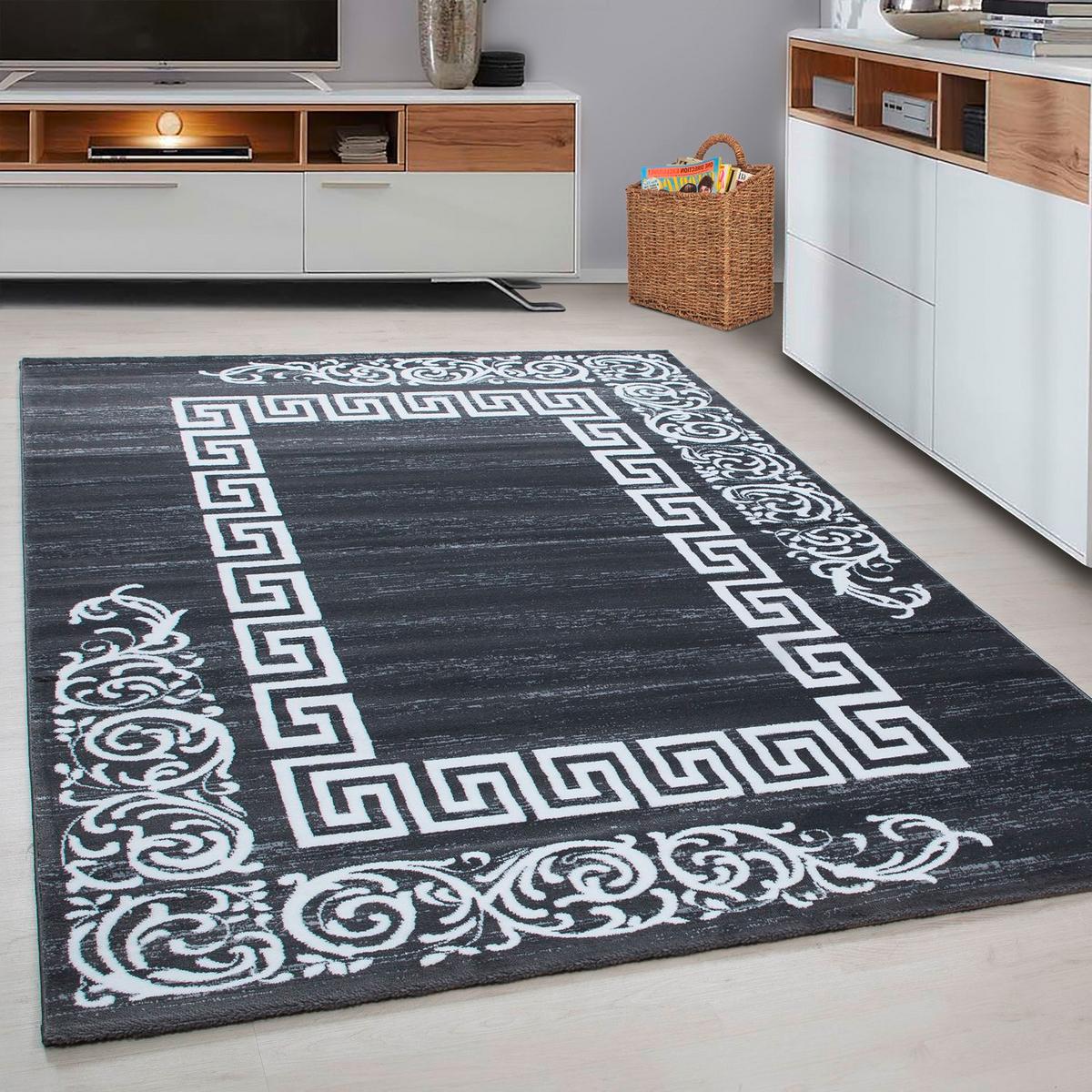 Webteppich Grau Naturfaser Miami 160x230 cm - Grau, Trend, Textil (160/230cm)