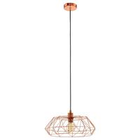Hängeleuchte 49488  'carlton 2' - Kupferfarben, KONVENTIONELL, Metall (45,5/110cm) - Eglo