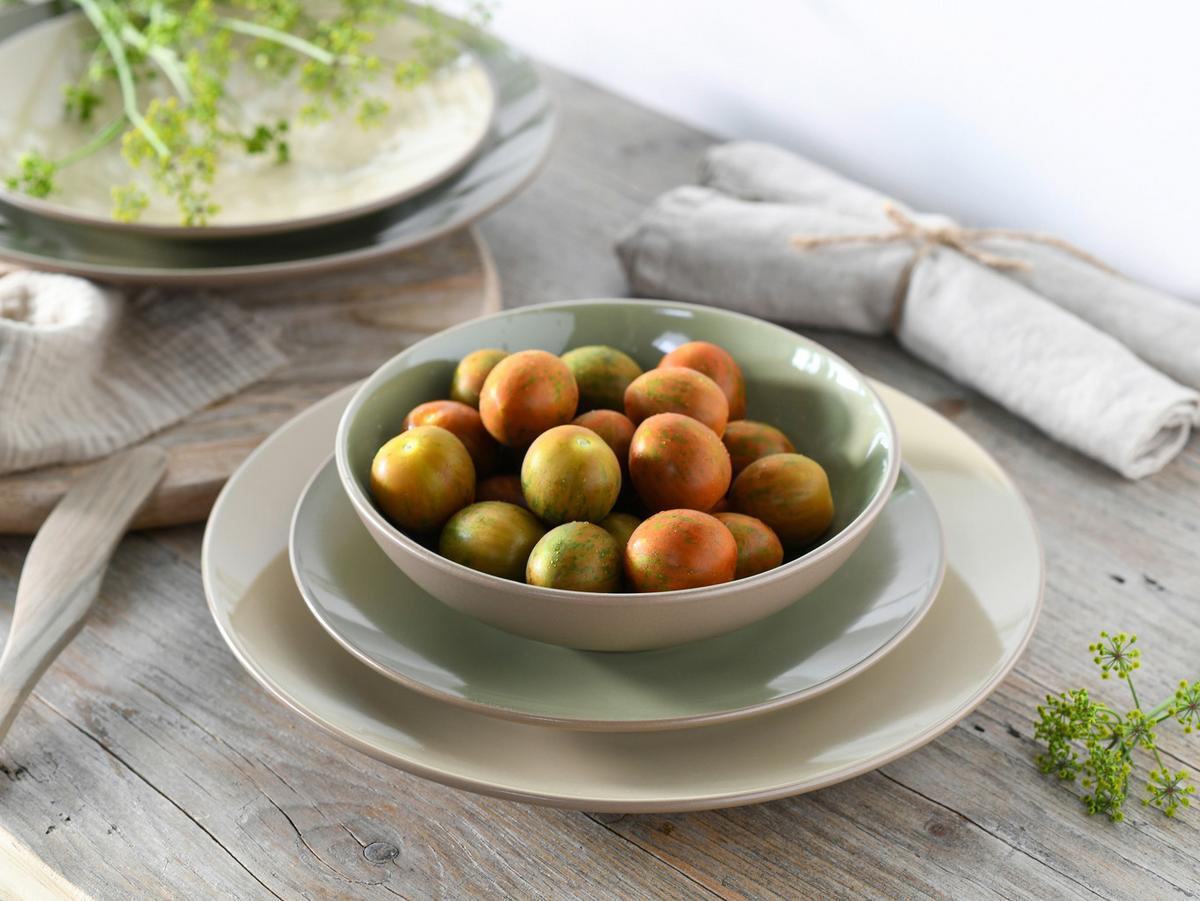 Kombinovaná souprava 16-dílná - vícebarevná, Basics, keramika (32,5/31/31cm) - Creatable
