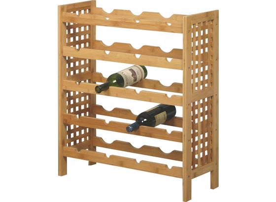 FLASCHENREGAL FLASCH - Naturfarben, MODERN, Holz (63/73/25cm) FLASCHENREGAL FLASCH - Naturfarben, MODERN, Holz (63/73/25cm)