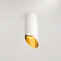 DECKENLEUCHTE LIPARI - Goldfarben/Weiß, MODERN, Metall (6/15cm) - MAYTONI