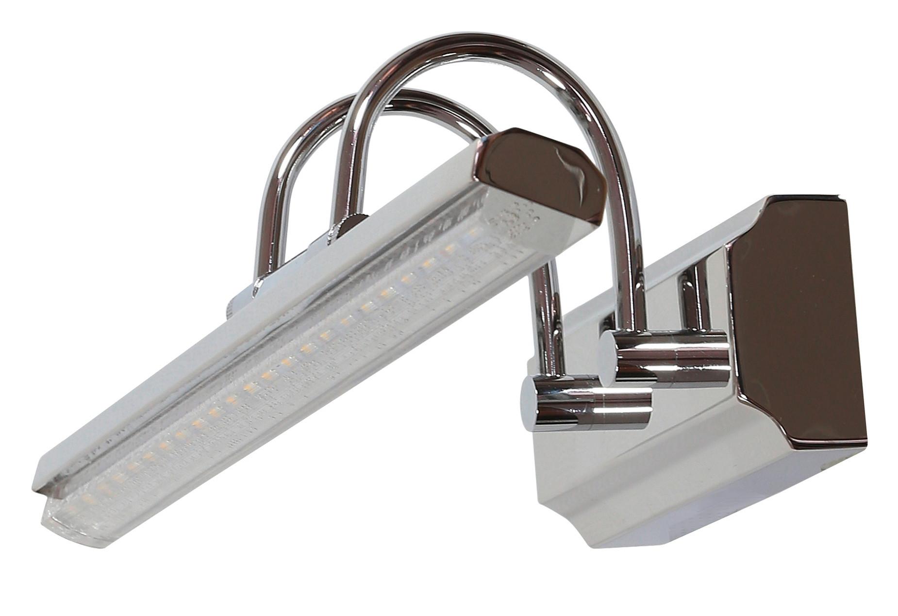 Led-wandleuchte 21-73396 - Chromfarben, Basics, Metall (14/40/11cm)