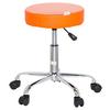 Bürohocker Operator Ii Orange - Chromfarben/Orange, MODERN, Kunststoff/Textil (57/45/57cm) - MID.YOU