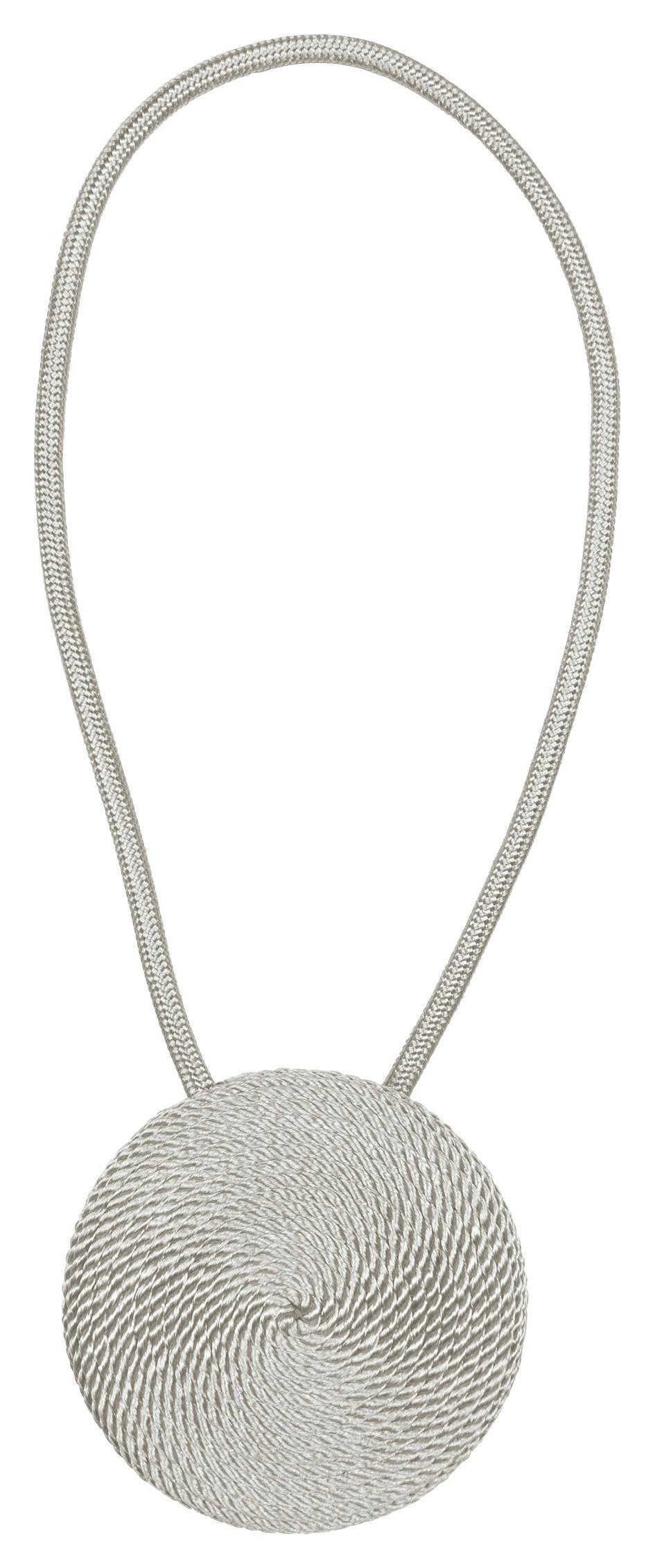 SPONA NA ZÁVES JAN - sivá, textil (38cm) - Mömax