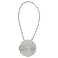 ŘASÍCÍ SPONA JAN - šedá, textil (38cm) - Mömax