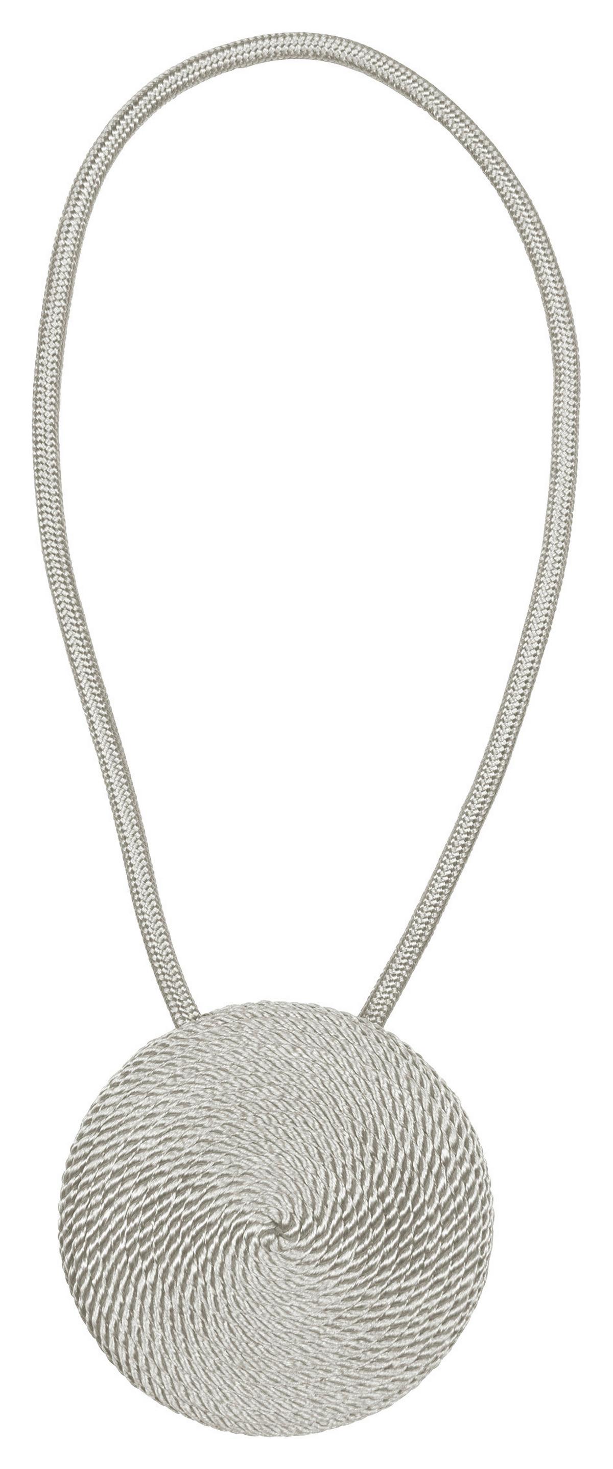 ŘASÍCÍ SPONA JAN - šedá, textil (38cm) - Mömax