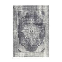 Flachwebteppich Vintage 8400 Grau, 160x230 cm - Grau, KONVENTIONELL, Textil (160/230cm)