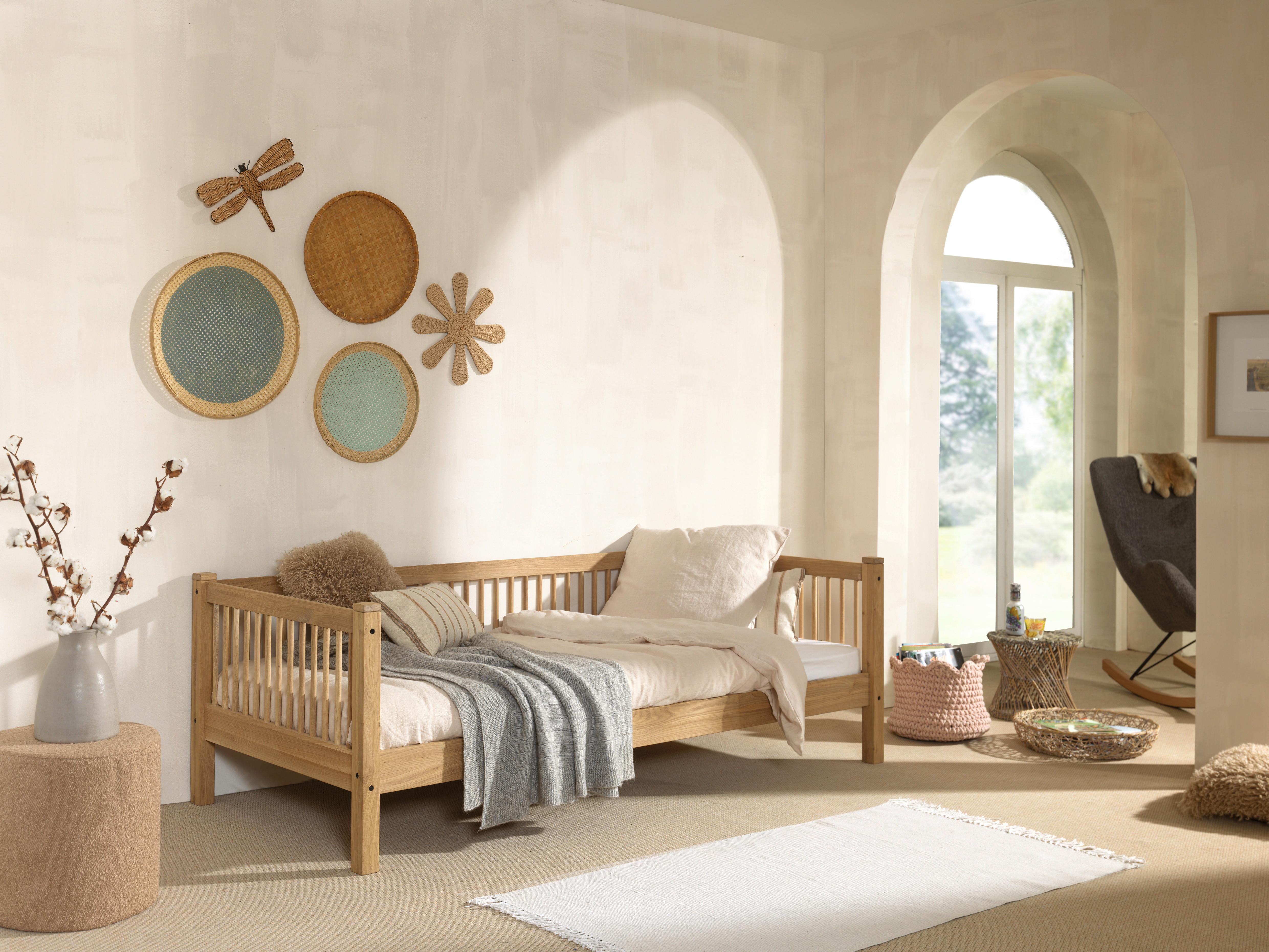 Bett Forrest - Naturfarben, MODERN, Holz (90/200cm) - MID.YOU