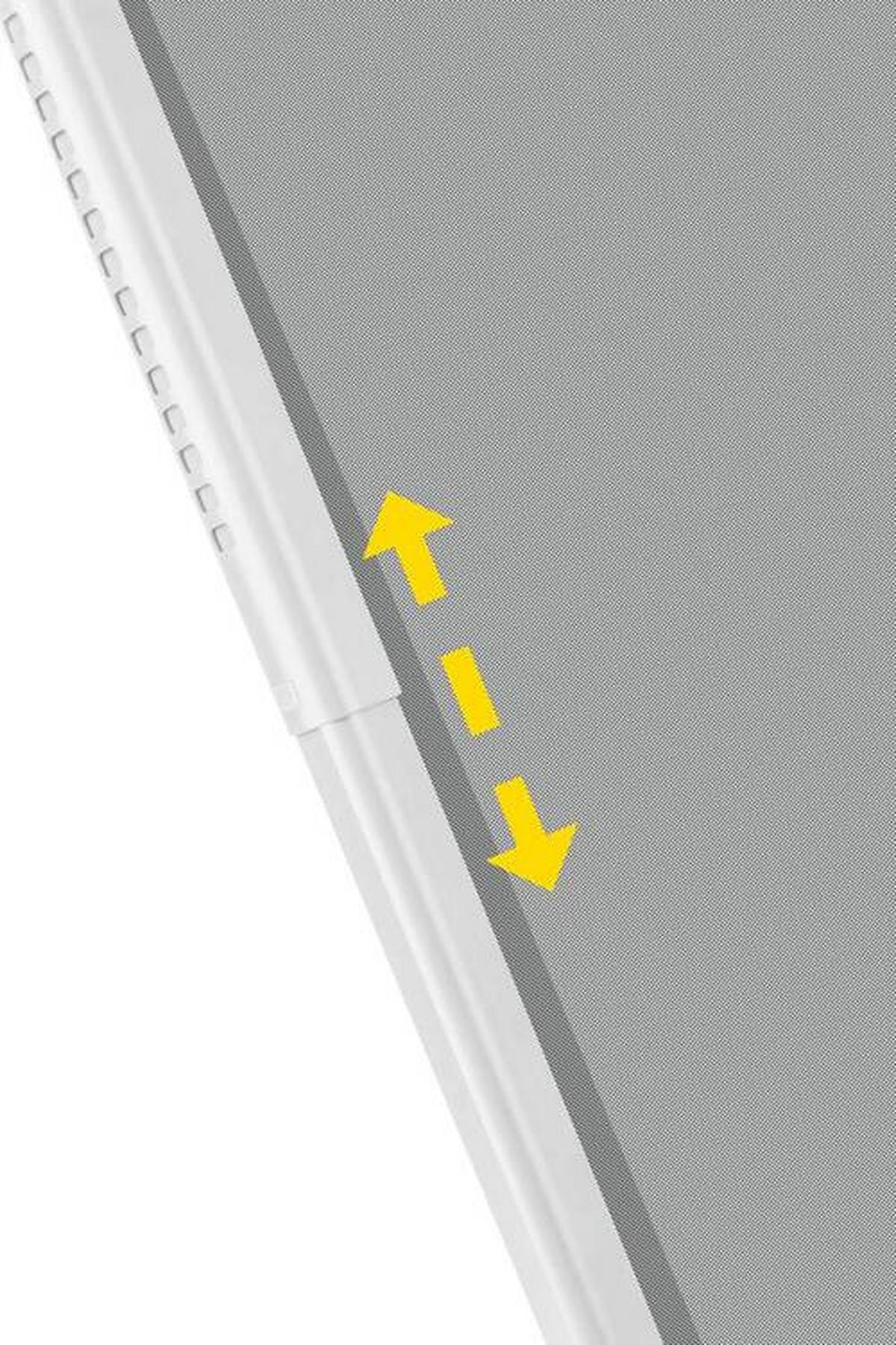 OCHRANNÁ MŘÍŽKA PROTI HMYZU TELESKOP - bílá, kov/textil (140/120cm) - Mömax