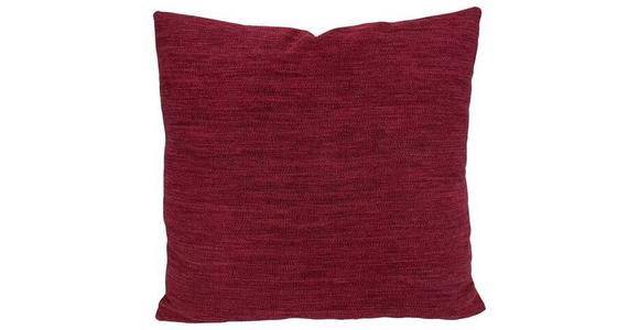 Zierkissen Carmina Ii 45x45 Cm Polyester Bordeaux Mit Zipp - Bordeaux, ROMANTIK / LANDHAUS, Textil (45/45cm) - James Wood