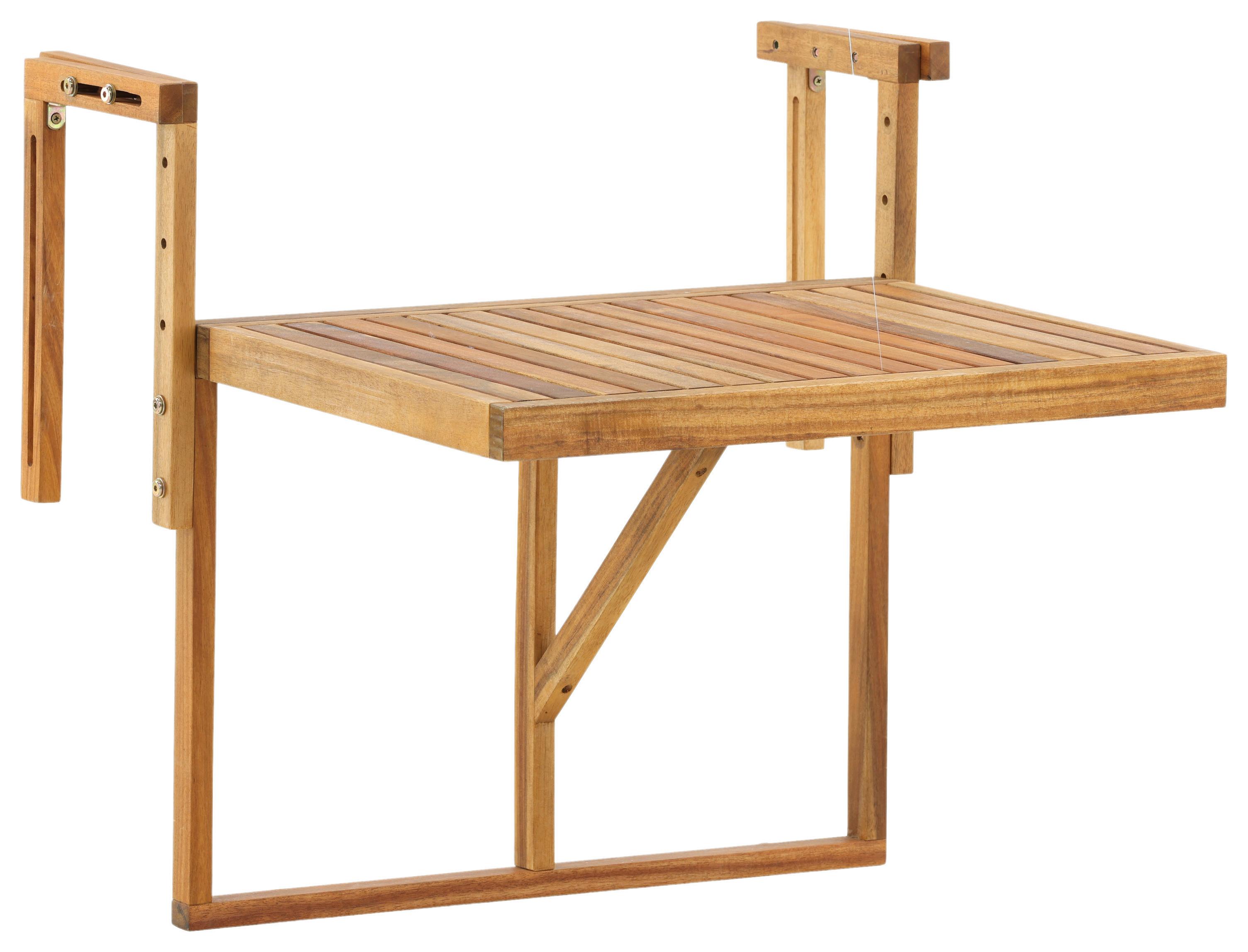 Gartentisch Klappbar Marion Akazienholz L 60 cm