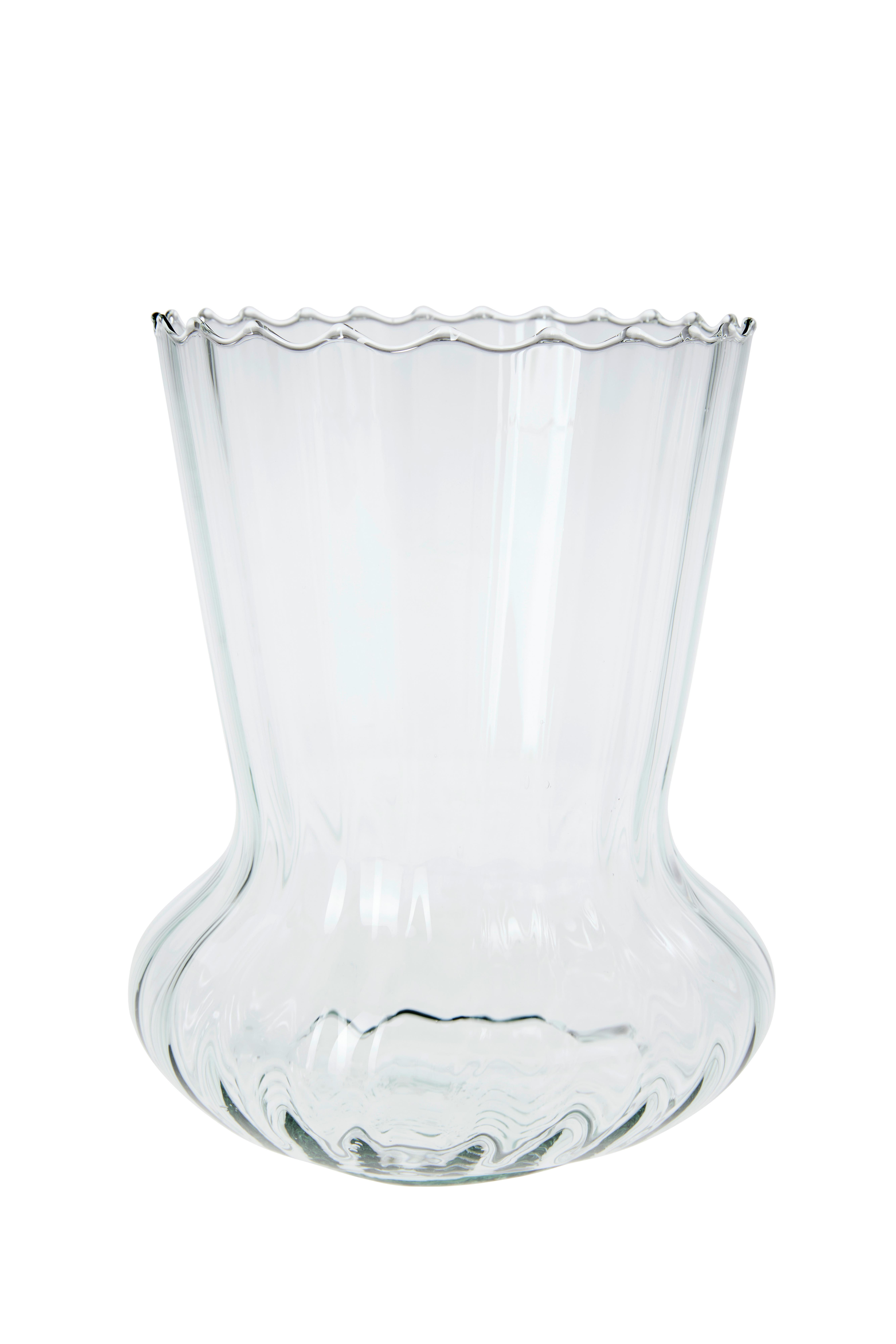 Vase Paola - Klar, KONVENTIONELL, Glas (15/20cm) - Ondega