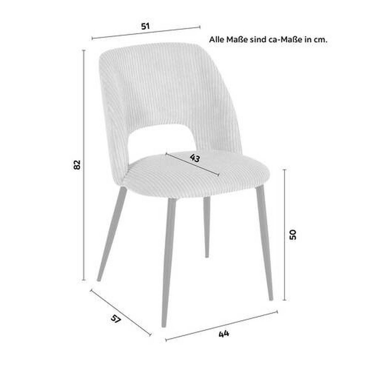 ŽIDLE ZOE - růžová/černá, Lifestyle, kov/textil (51/82/57cm) - Mömax