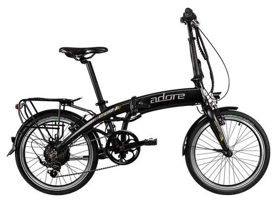 Elektrofahrrad Faltrad 20' Pedelec Adore Cologne - Schwarz, MODERN, Metall Elektrofahrrad Faltrad 20' Pedelec Adore Cologne - Schwarz, MODERN, Metall