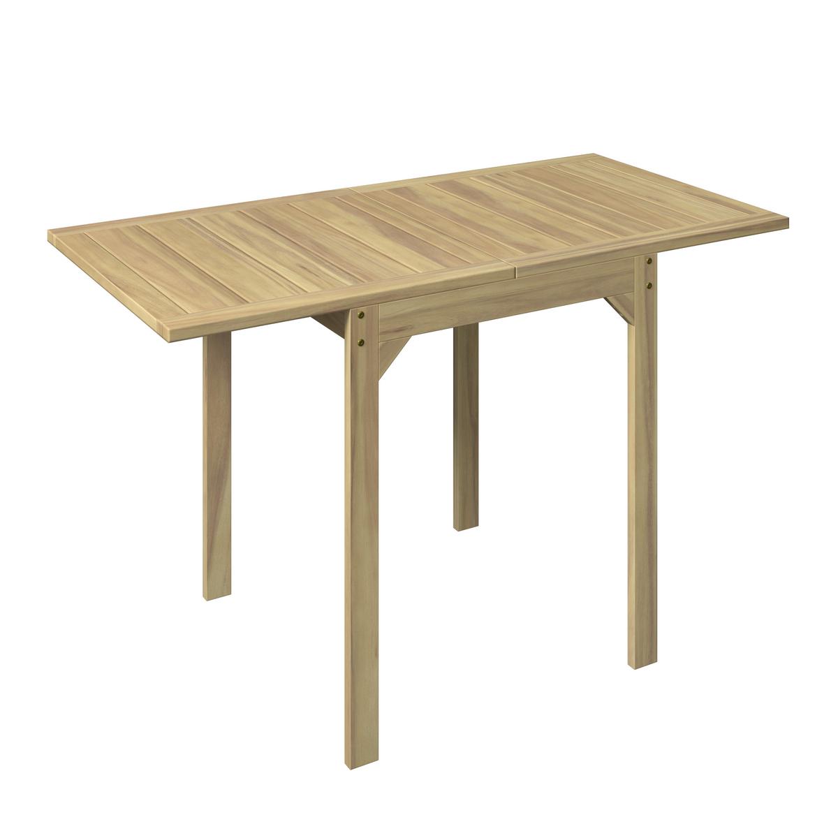 Balkonset Kopenhagen - Akaziefarben, MODERN, Holz - Beldano