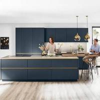 Einbauküche Eastbourne Frei Planbar Modern, Grifflos - MODERN, Holzwerkstoff - Vertico