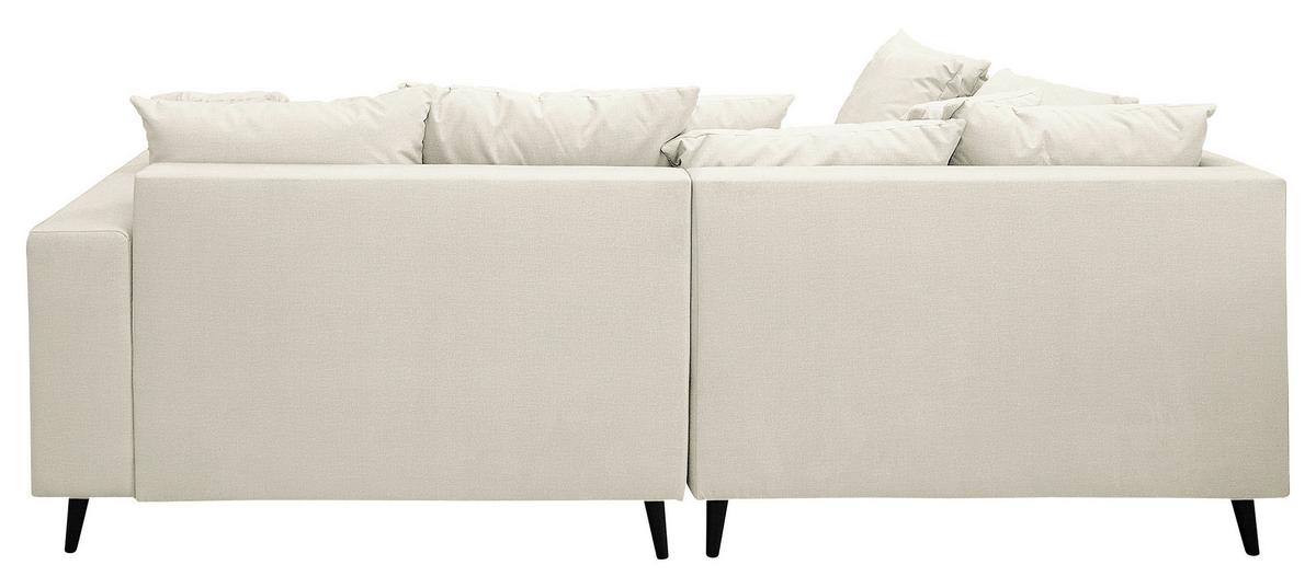 Ecksofa Pruno Hellgrau S: 174x247 Cm - Hellgrau/Schwarz, Design, Textil (174/247cm) - MID.YOU