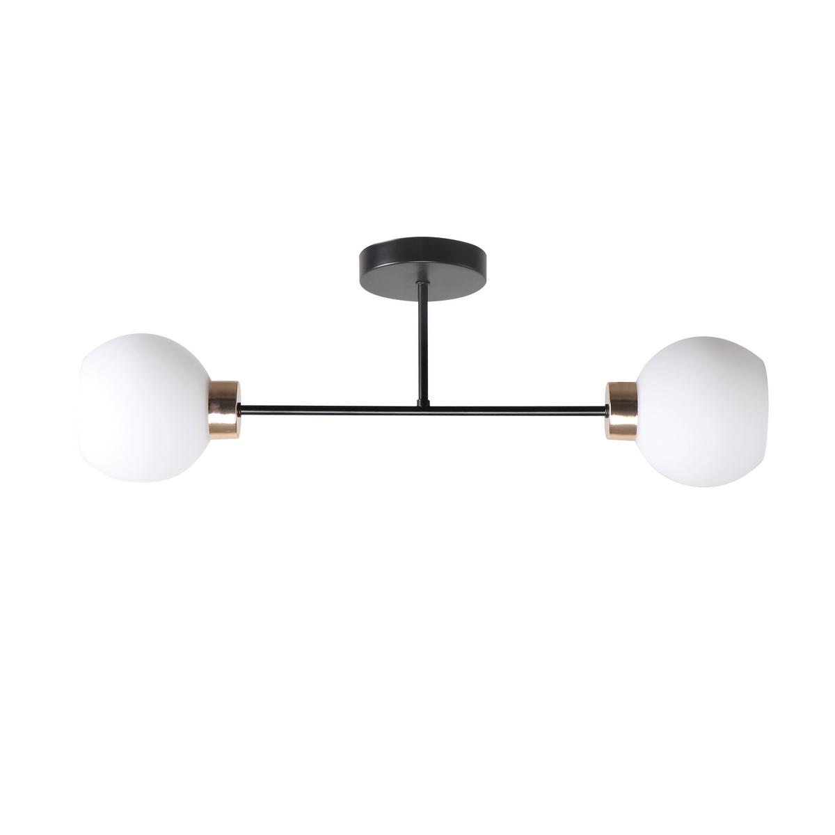 Deckenleuchte 32-2169 Amanda - Goldfarben/Schwarz, KONVENTIONELL, Metall (62/14/22cm)