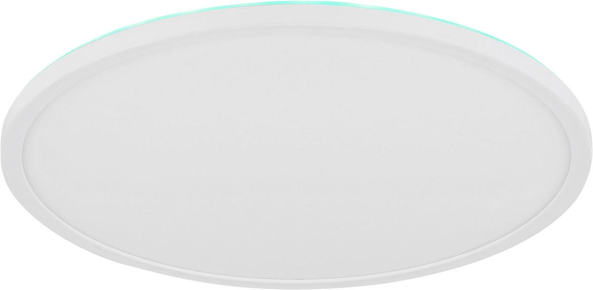 LED-DECKENLEUCHTE MAURICE - Weiß, Basics, Kunststoff (42/2,8cm) - Luca Bessoni