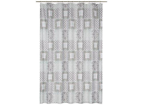 Sprchový Závěs Marrakesh - šedá/bílá, Lifestyle, textil (180/200cm) - Mömax modern living Sprchový Závěs Marrakesh - šedá/bílá, Lifestyle, textil (180/200cm) - Mömax modern living